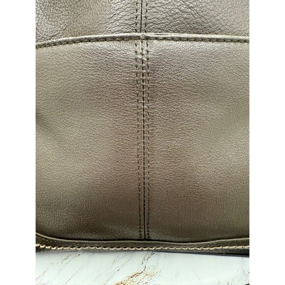 The Sak Lucia Leather Convertible Brown Crossbody Shoulder Bag Purse - Picture 10 of 16